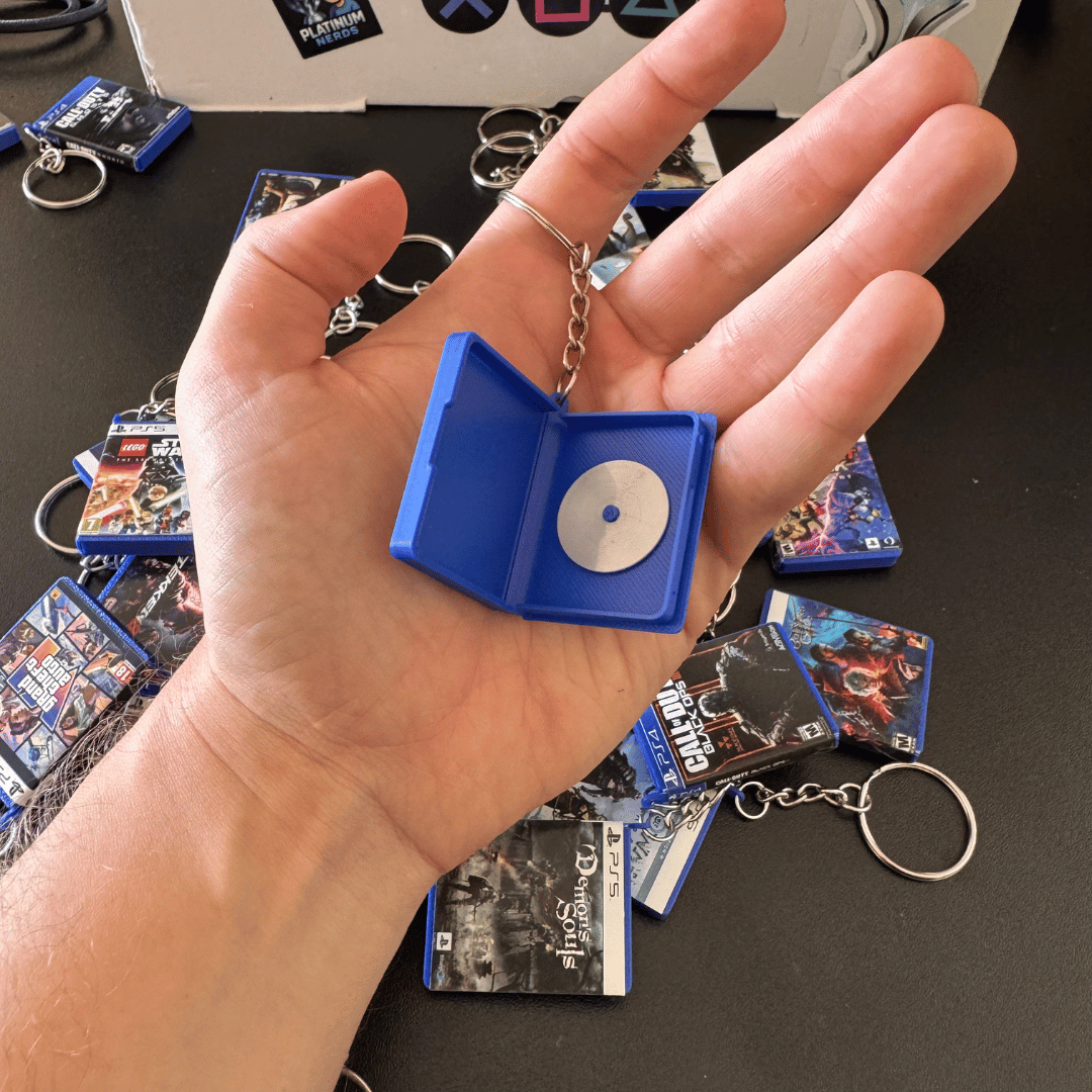 Game Keychains with CD