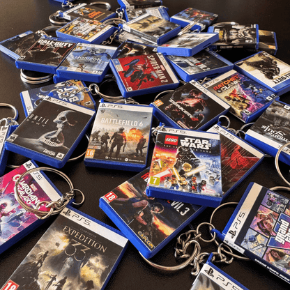 Game Keychains with CD